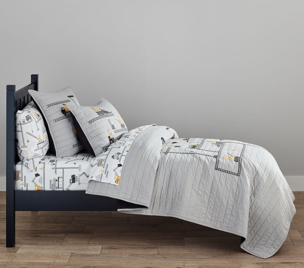 Ethan Construction Bedding Look